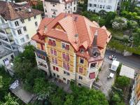 Das wunderschöne, erhaltenswerte Doppelhaus Wesemlinsstrasse 23/25 mit neuem Dach.